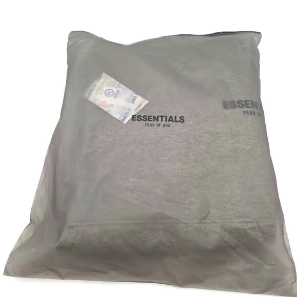 Fear of God Essentials Hoodie Dark Oatmeal (SS22) - Picture 3 of 5